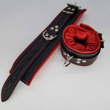 Padded Leather Wrist + Ankle Restraints
